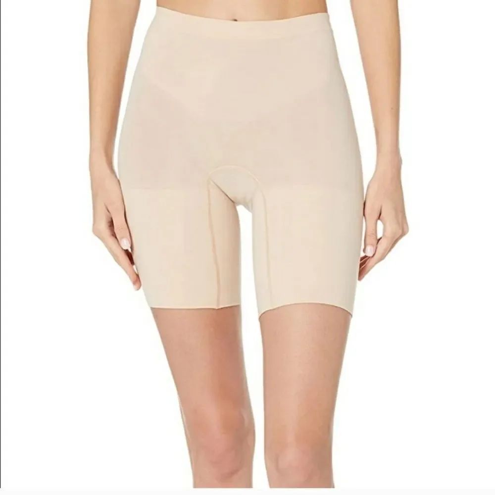Spanx Power Shorts Sz 3x Soft Nude Color